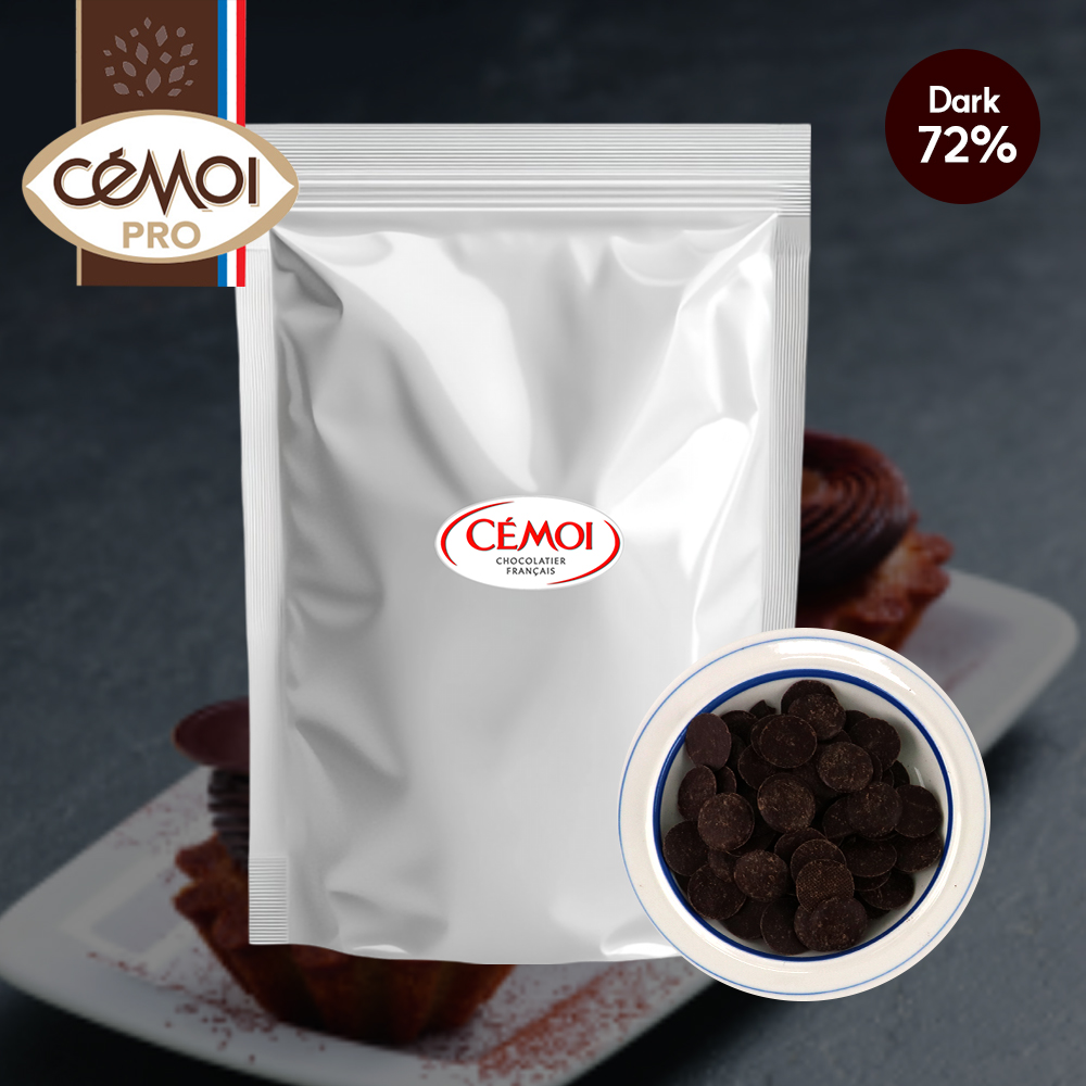 세모아 오리지널 다크 커버춰 초콜릿 72% 2.5kg 프랑스산