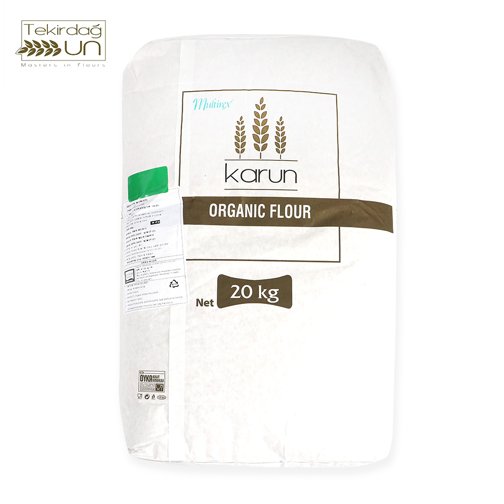 테키르다 카룬 유기농 박력 밀가루 20kg 1등급 터키산