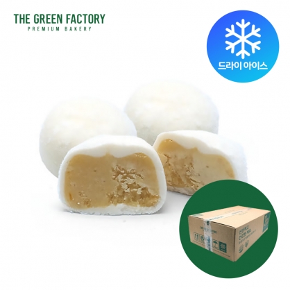 (발송지연) 더그린팩토리 고구마빵 60g 냉동생지 120개입 한박스 (드라이아이스포장)