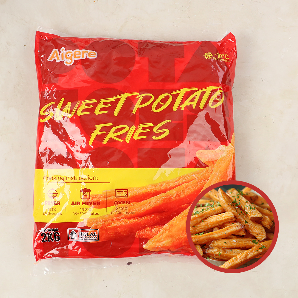 아이그레 스위트 포테이토 프라이즈 2kg 냉동 고구마튀김