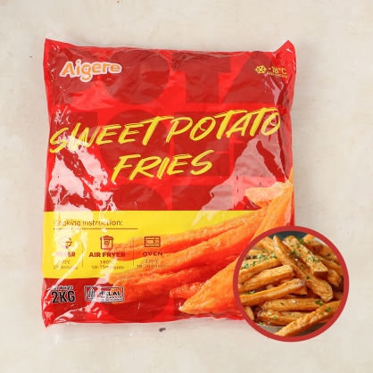 아이그레 스위트 포테이토 프라이즈 2kg 냉동 고구마튀김
