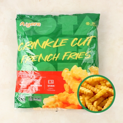 아이그레 크링클컷 2kg 냉동감자튀김