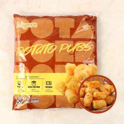 아이그레 맛감자 2kg 포테이토 펍스 냉동감자튀김