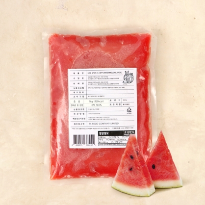 수박주스 1kg 냉동 HPP 고압살균 땡모반