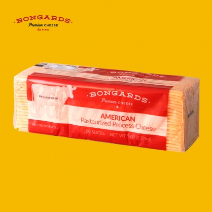 본가드 옐로우 아메리칸 슬라이스 치즈 120매 2.27kg