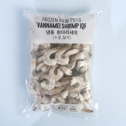 냉동 흰다리 칵테일 새우 31/40 900g 감바스