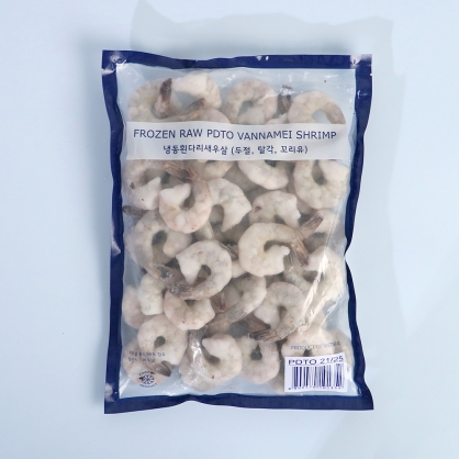 냉동 흰다리 칵테일 새우 21/25 900g 감바스