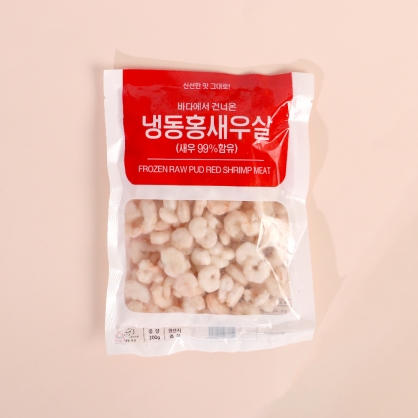 냉동 홍새우살 200/300 200g 깐새우 손질 볶음밥