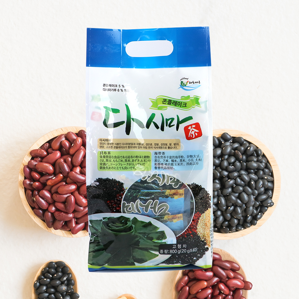 콘플레이크 다시마차 800g 20g 40개입 식사대용 다과 | 진보람몰