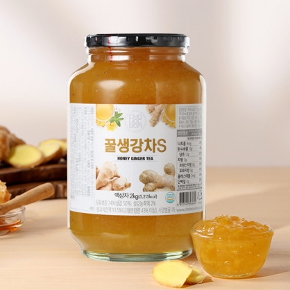 초록원 꿀생강차S 2kg 생강청 과일차