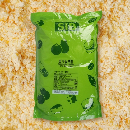 선인 허트랜드밀 유기농 콘밀 4kg 생 옥수수가루 옥분