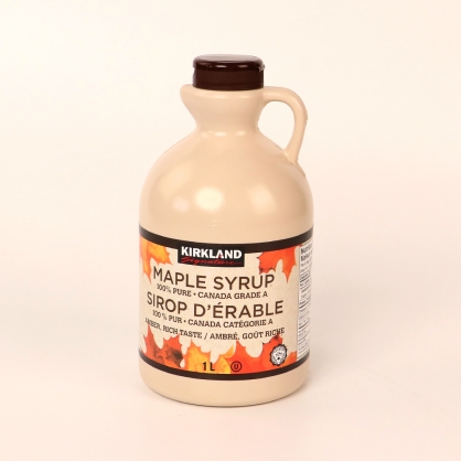 코스트코 커클랜드 시그니춰 메이플 시럽 1L 단풍 와플