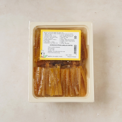 (발송지연) 선인 사바통 캔디드 슬라이스 레몬필 1kg 당절임 스틱