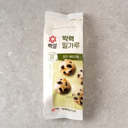 백설 박력 밀가루 1kg 박력분