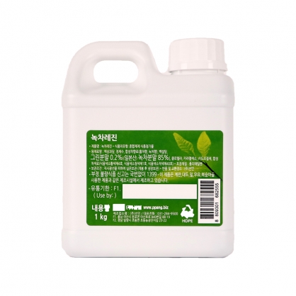 선인 녹차레진 1kg 식용색소
