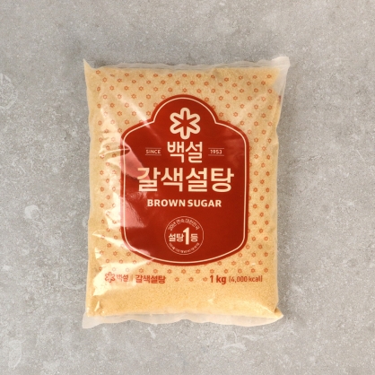 백설 갈색 설탕 1kg