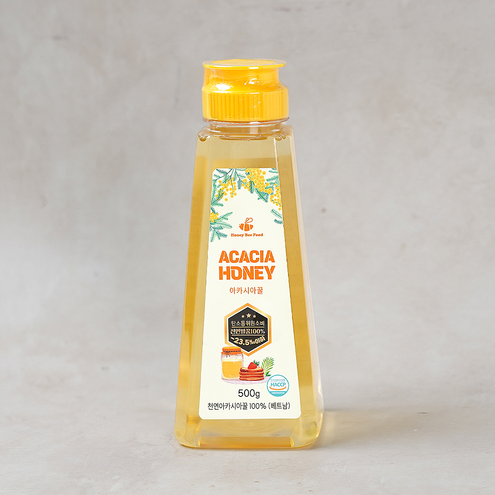 허니비푸드 아카시아꿀 500g 천연 자연 꿀 선물