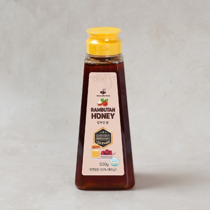 허니비푸드 람부탄꿀 500g 천연 자연 꿀 선물
