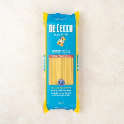 데체코 스파게티니 11번 1kg 얇은 파스타면 세몰리나 듀럼밀