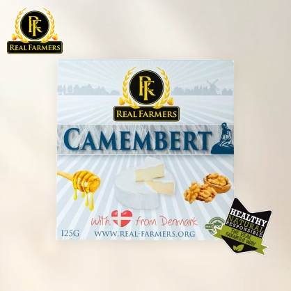 리얼파머스 까망베르 치즈 125g 덴마크 와인안주 (임박26년6월10일)