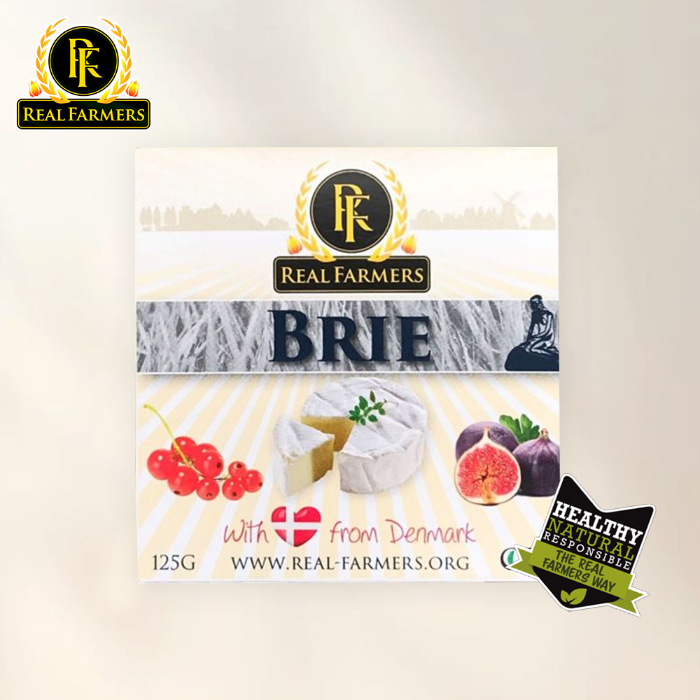 리얼파머스 브리 치즈 125g 덴마크 와인안주 (임박26년6월11일)