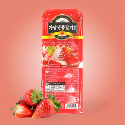 푸드웰 냉동 딸기 가당 1kg 국산