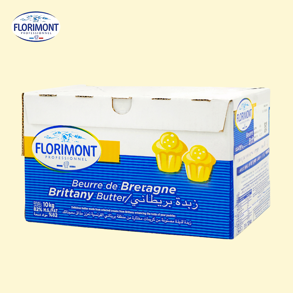 플로리몽 버터 10kg 냉동 프랑스 브리타뉴 무염 발효 버터