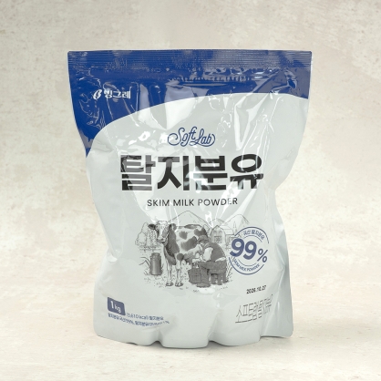 빙그레 소프트랩 탈지분유 1kg 국산