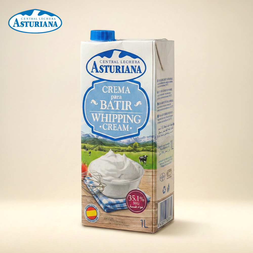아스투리아나 휘핑크림 1L 동물성 생크림 스페인