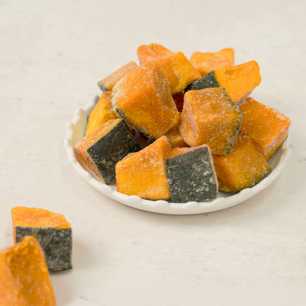 냉동 스팀 단호박 다이스 유피 1kg 중국산