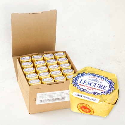 레스큐어 AOP 무염 버터 미니 15g 100개 냉동 프랑스 포션버터