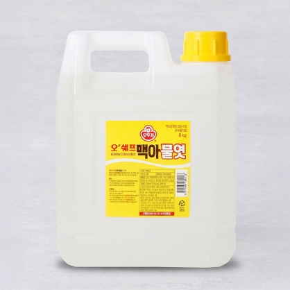 오뚜기 오쉐프 맥아 물엿 8kg 대용량 업소용