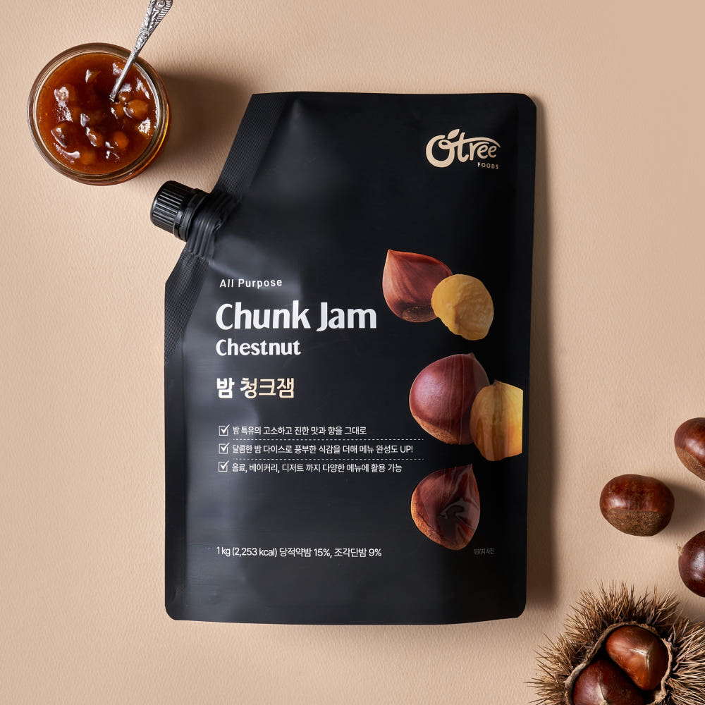 오트리 밤 청크잼 1kg 밤잼