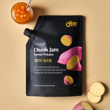 오트리 고구마 청크잼 1kg 고구마라떼