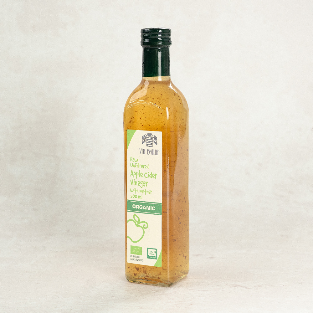 에밀리아 유기농 애플사이다비니거 500ml 이탈리아 유기농애사비 초모