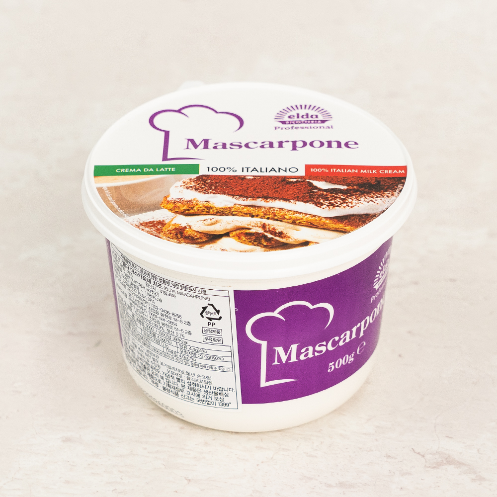 엘다 마스카포네 치즈 500g 크림치즈
