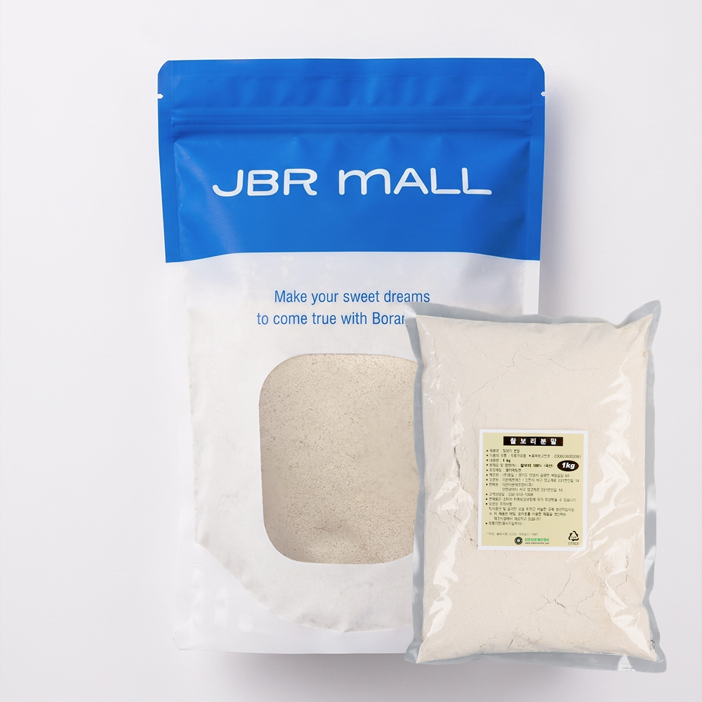(소분) 이든 찰보리분말 1kg 국산 가루