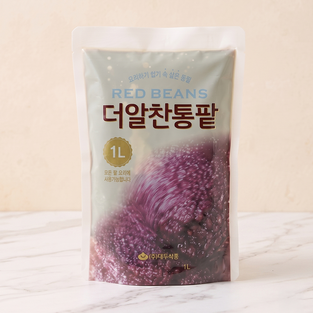 대두 더알찬 통팥 1kg 팥빙수팥