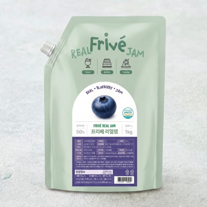 프리베 리얼잼 블루베리 1kg 블루베리잼 과일잼 리플잼