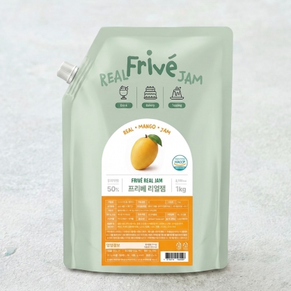 프리베 리얼잼 망고 1kg 망고잼 과일잼 리플잼