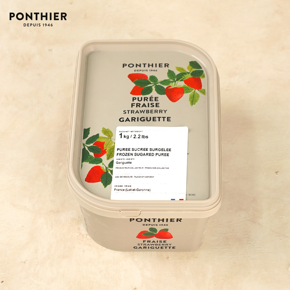 폰티에 딸기 냉동 퓨레 1kg 프랑스