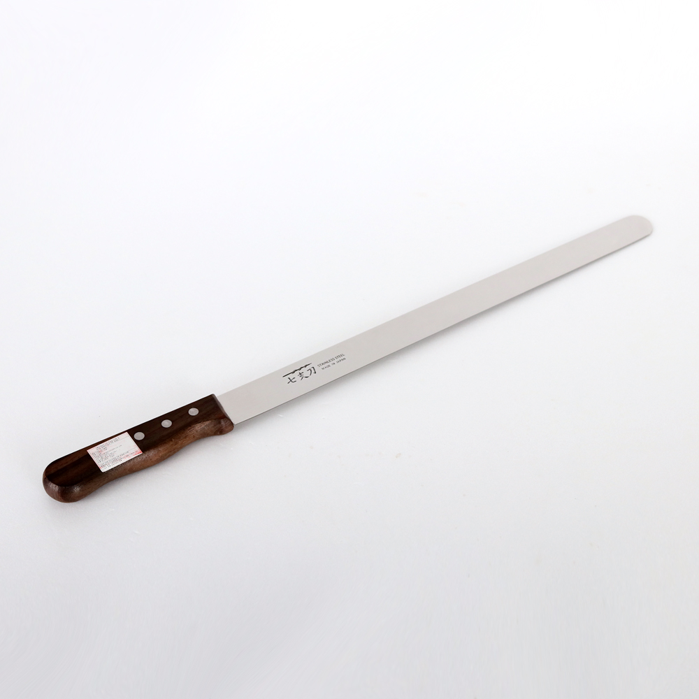 민칼(중)/나무손잡이/일본산 민자칼 빵칼