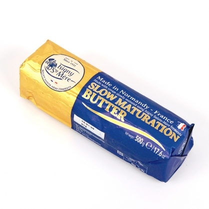 이즈니 고메버터 롤 500g 프랑스 냉동 무염 발효 버터