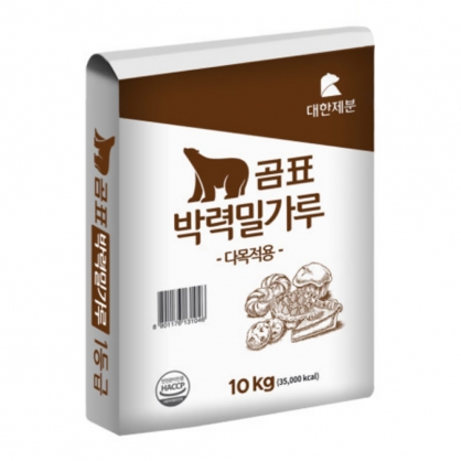 대한제분 곰표 암소 박력밀가루 다목적용 10kg