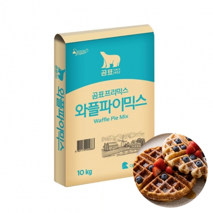 (발송지연) 곰표 프리믹스 와플파이믹스 10kg 와플믹스