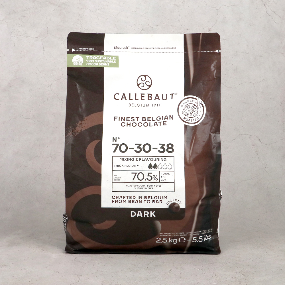 칼리바우트 70-30-38 다크 70% 2.5kg 다크 초콜릿 커버춰