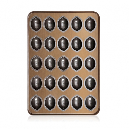 실팝골드 레몬 25구 (600×400mm) 레몬틀 레몬판 실팝골드팬