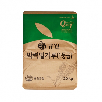 큐원 박력밀가루 1등급 20kg