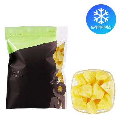 (5월중순재입고)냉동 파인애플 청크 1kg 베트남산 (드라이아이스포장)