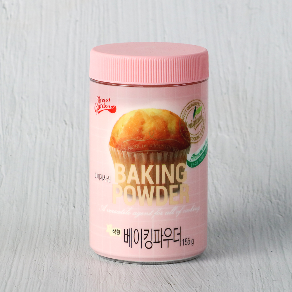 브레드가든 착한 베이킹파우더 155g 알루미늄프리